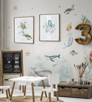 Oceán - Podmořský svět /  nalepka-na-stenu-ocean-velryby-dk446-lovel-01.jpg 