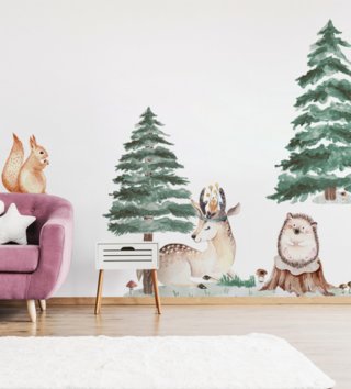 Forest - Lesní motiv /  nalepka-na-stenu-unicorn-yokodesign-lovel-sk2.jpg 