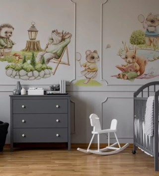 Forest - Lesní motiv /  nalepky-do-detskej-izby-forest-dk472-zvieratka-jazierko-a-doplnky-lovel.webp 