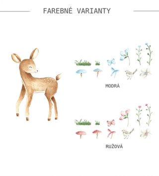 Forest - Lesní motiv /  nalepky-na-stenu-forest-jelencek-dk327-yokodesign-lovel-sk2.jpg 