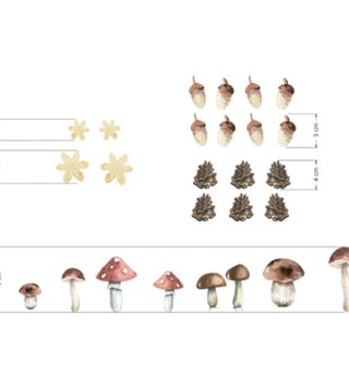 Forest - Lesní motiv /  nalepky-na-stenu-forest-lesne-vzory-yokodesign-lovel-sk3.jpg 