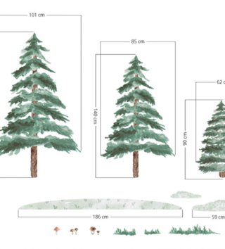 Forest - Lesní motiv /  nalepky-na-stenu-forest-stromcek-3-ks-yokodesign-lovel-sk3.jpg 