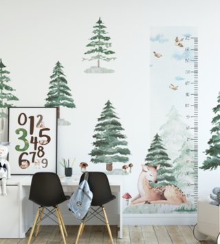 Forest - Lesní motiv /  nalepky-na-stenu-forest-stromcek-8ks-yokodesign-lovel-sk1.jpg 