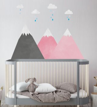 Příroda, květiny, stromy /  nalepky-na-stenu-hory-a-oblaciky-dk230-lovel.jpg 