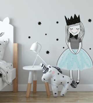 Pastelová kolekce /  nalepky-na-stenu-pastel--princezná-Amalka-lovel-sk1.jpg 