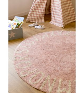Ø 150 cm /  okruhly-koberec-abeceda-abc-ruzovy-pink-natural-lorena-canals-lovel-04.jpg 