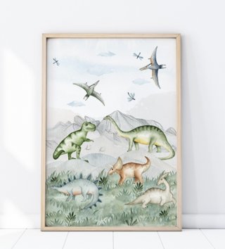 Plakáty /  plagat-dino-dinosaury-p286-lovel.jpg 