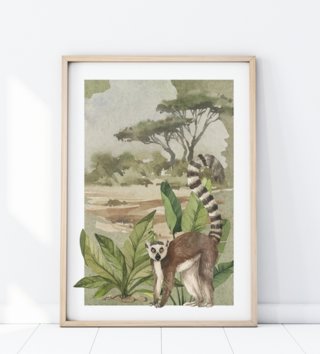 Plakáty /  plagat-safari-lemur-p349-lovel.jpg 
