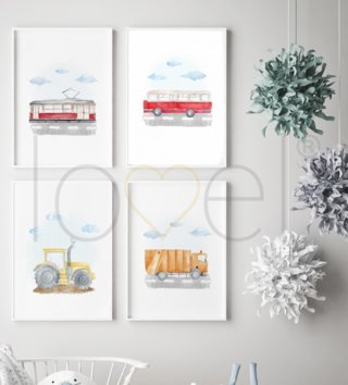 Plakáty /  plagat-travel-autobus-p166-lovel-01.jpg 