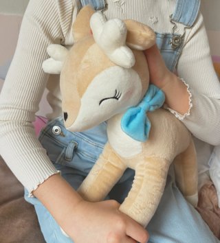 Plyšové hračky /  plysova-hracka-jelen-s-modrou-maslickou-35-cm-lovel-05.jpg 