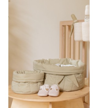 Koše na hračky, úložné boxy /  ulozne-kosiky-bambie-olive-lovel-02.jpg 