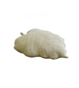 Polštáře /  vankus-list-monstera-baby-leaf-olive-lorena-canals-lovel-01.jpg 